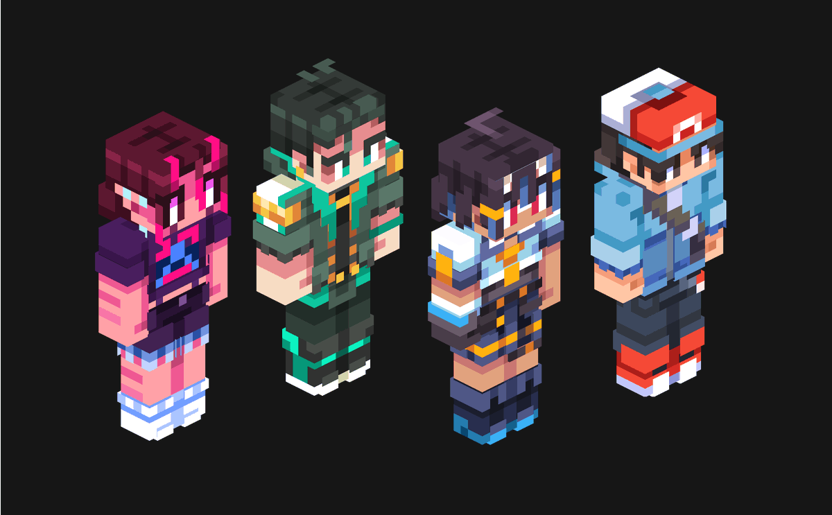 I've put up some more slots for minecraft skins!

Thank you to all my recent clients 💜🫶

ko-fi.com/violxiv/commis…