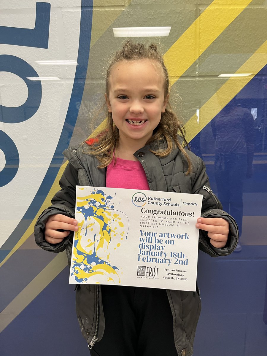 RSELions's tweet photo. Congratulations! To the artists that will represent RSE at the Frist Art Museum in Nashville, TN. Thank you for being amazing TAB artist and bringing your own ideas and creativity into the art studios each week. Mrs. Smith and Mrs. Groce are so proud! #TABart #WeAreRSE 🎨🖌️🖼️ https://t.co/JUVXZcfLLa