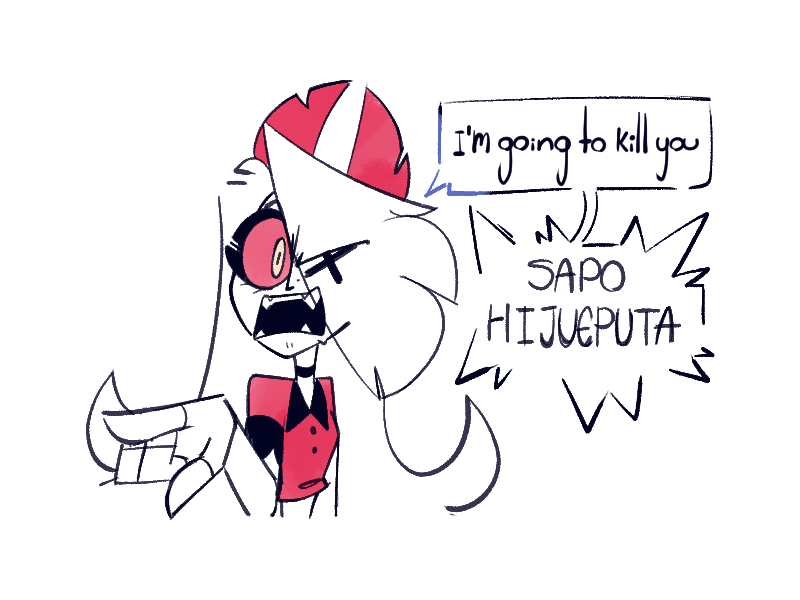 Comic_Juli's tweet photo. The cookbook | part 2/??? 🌈🎀🕷️
#HazbinHotel #chaggie #Vaggie #angeldust https://t.co/UOPQ4nqziy