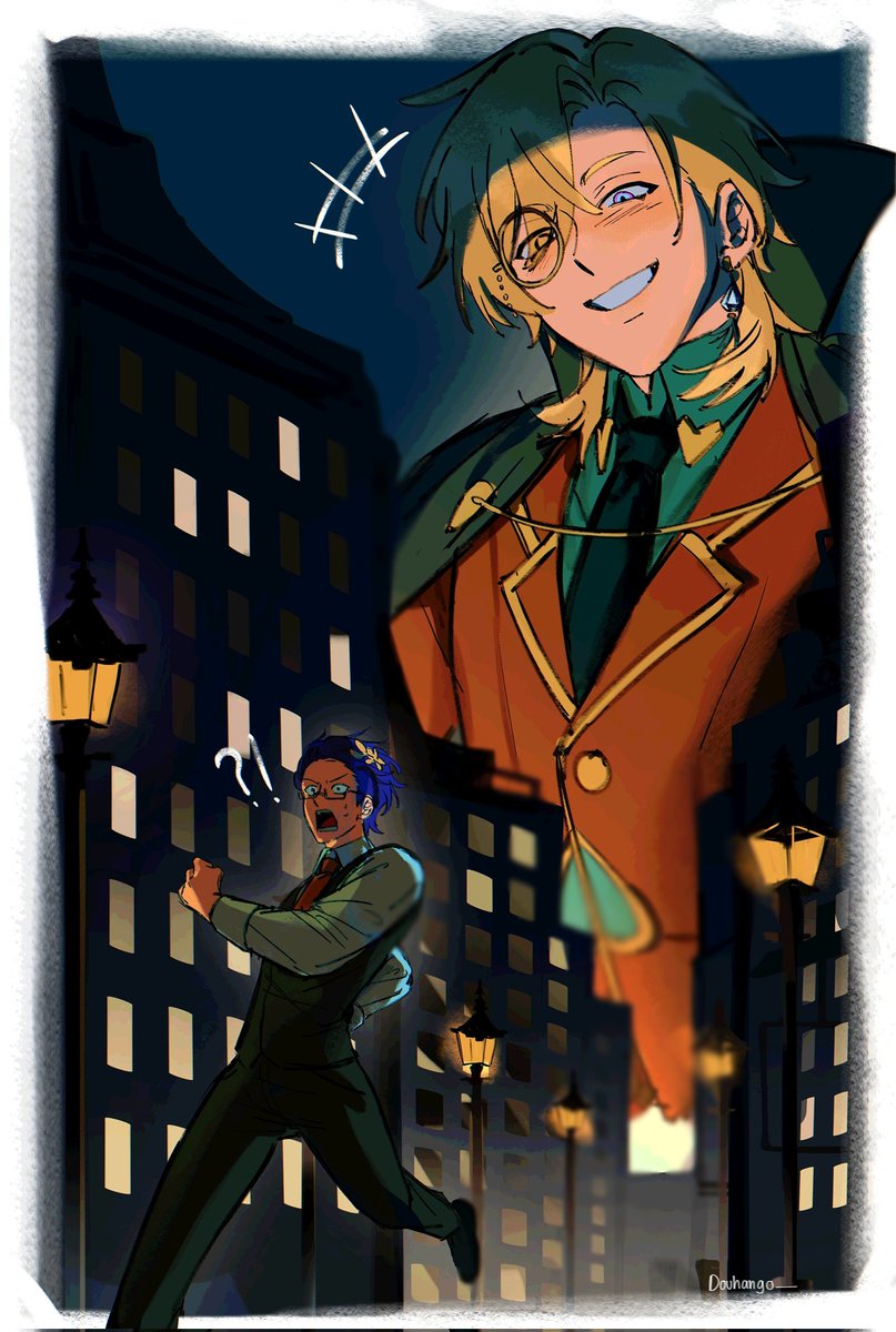 Douhango_'s tweet photo. #ratiorine The phantom thief and the detective AU https://t.co/yxFb8PKneu