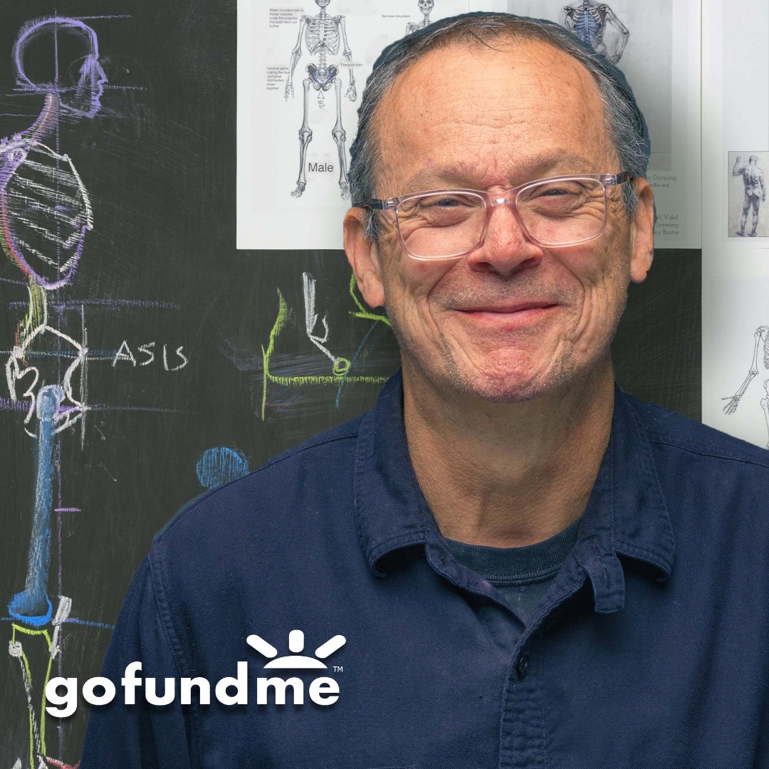 💔 Our beloved anatomy instructor Rey Bustos has lost his home &amp; treasures in the Eaton Fire.

His family set up a GoFundMe to rebuild their lives. Rey’s impact on the art world is immeasurable—let’s come together to support him.

📲 Donate here: gofundme.com/f/support-a-fa…