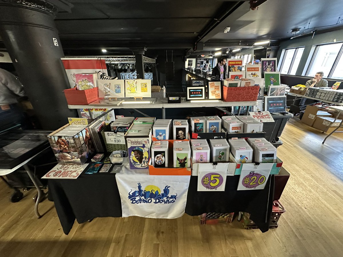 MrBelonio's tweet image. First Show of the New Year and it’s HOPPIN’! I’m at the The Forge in Joliet until 3pm! 👍🏽 #workweekend #beloniodoodles