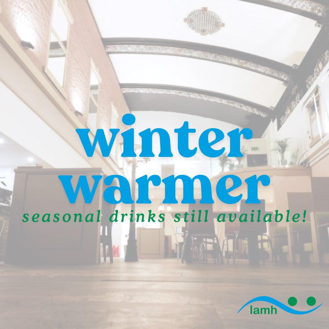 It's so cold outside just now, but we are still offering our seasonal winter warmer drinks - hot chocolates and lattes.  Come in and treat yourself! 💚💙

 #wishaw #socialenterprise #LAMH #foodforthoughtcafe #hotdrinks