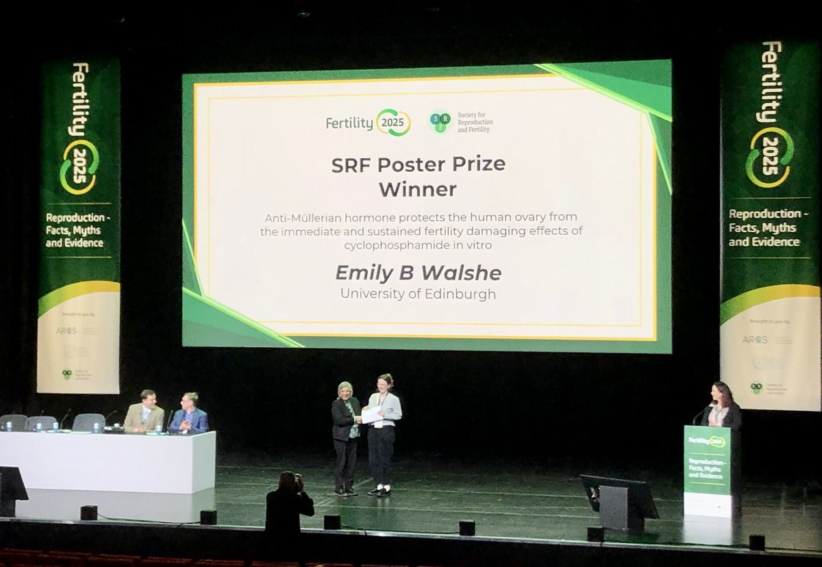 Roseanne Rosario (@roseannerosari0) on Twitter photo So incredibly proud of <a href="/em_walshe/">Emily Walshe</a> for smashing her first conference by taking home the <a href="/srf_societyuk/">SRF</a> Poster Prize ๐๐ฝ
Bright future ahead for this one ๐๐ฉ๐ฝโ๐ฌ๐ฅ
<a href="/EdinUni_IRR/">Institute for Regeneration and Repair</a> <a href="/EdinUni_CRH/">The Centre for Reproductive Health</a> #Fertility2025 So incredibly proud of <a href="/em_walshe/">Emily Walshe</a> for smashing her first conference by taking home the <a href="/srf_societyuk/">SRF</a> Poster Prize ๐๐ฝ
Bright future ahead for this one ๐๐ฉ๐ฝโ๐ฌ๐ฅ
<a href="/EdinUni_IRR/">Institute for Regeneration and Repair</a> <a href="/EdinUni_CRH/">The Centre for Reproductive Health</a> #Fertility2025