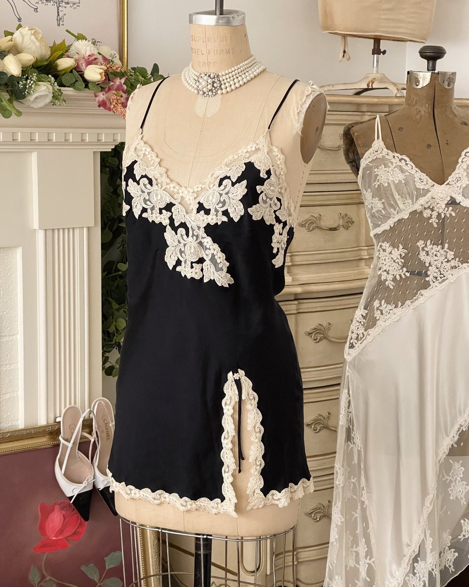we have another La Perla silk & lace Maison slip dress available - style as  seen on Margot Robbie in The Wolf of Wall Street (2013).