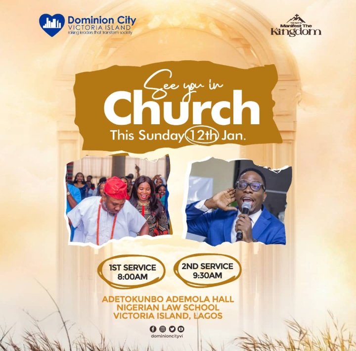 Dominioncityvi's tweet image. Join Us for an uplifting Service tomorrow
We warmly invite you to fellowship with us for heartfelt Word and  Worship;a community like a family

⏰ 8am &amp;amp; 9:30am

“I was glad when they said to me... Psalm 122:1
Come let’s celebrate God’s goodness together

#DcService 
#Worship
