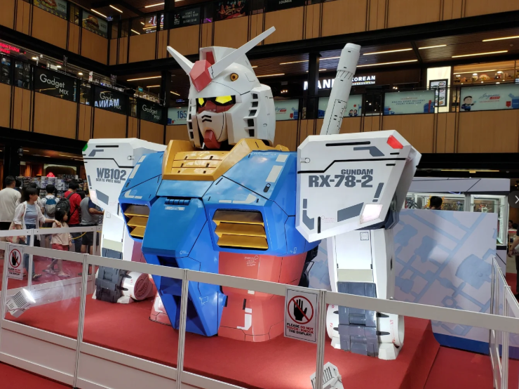 ガンダム展 シンガポール❤️