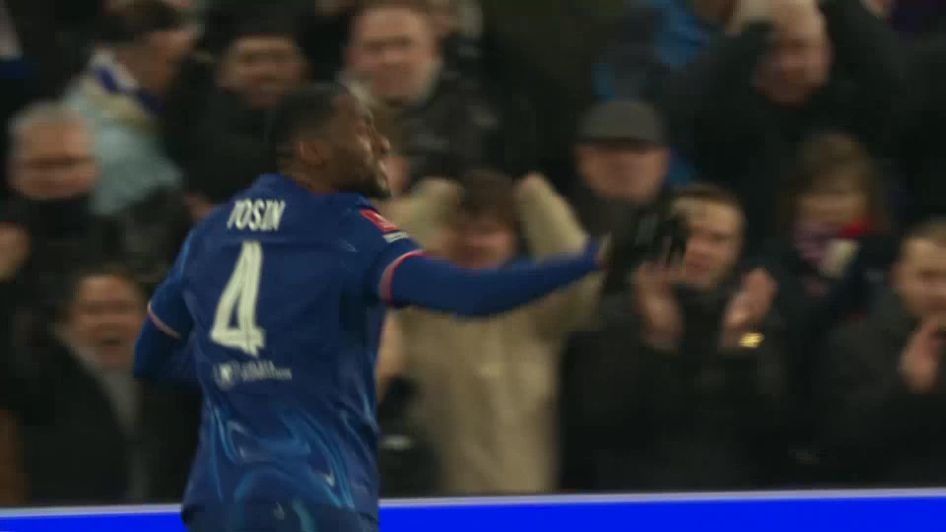 Tosin Adarabioyo with a stunning long-range strike for @ChelseaFC 👌