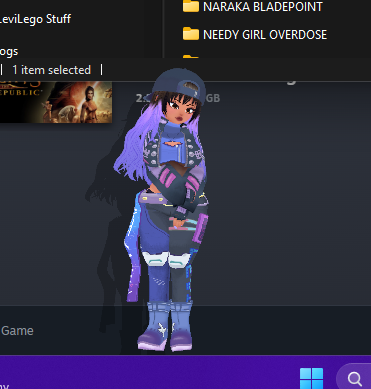 leviosaaabimbo's tweet photo. This software is SO CUTE! XD i can have different versions of me on this thing! Or even my friends~ THE POWER I NOW HAVE~ XD

I might try a version with my models to see how it goes~

#DesktopMate #vtuber #vtubers #blackvtuber #vrms #silliness #mods #fazclaires #fnc #fredina https://t.co/sZKDDvxT4v
