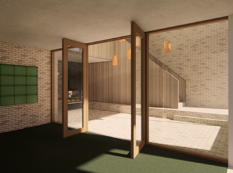 Impressies van een nieuwbouwproject 36 woningen en 31 appartementen (Blok B) waarvoor wij in opdracht van de aannemer de inschrijfbegroting hebben opgesteld. Afb. KAW Architecten.