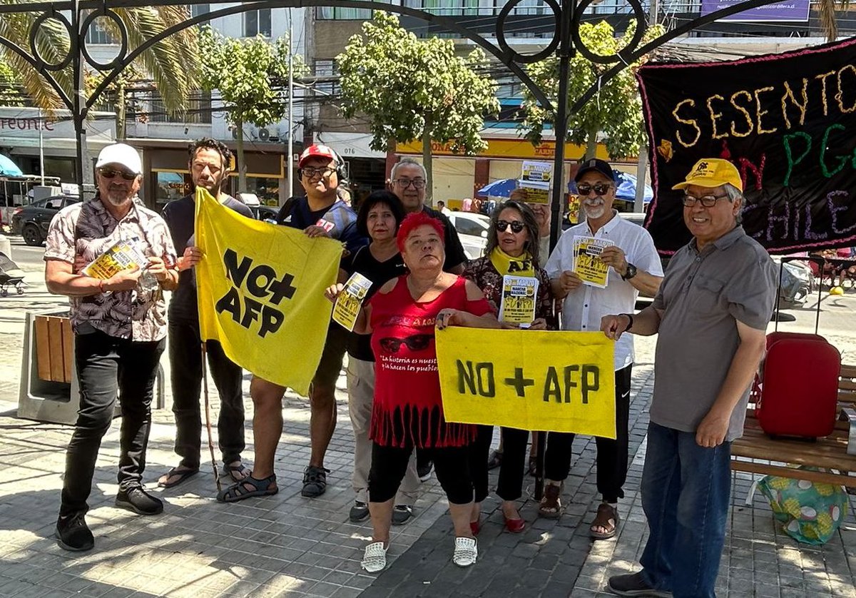 Coordinadora No+AFP tweet media