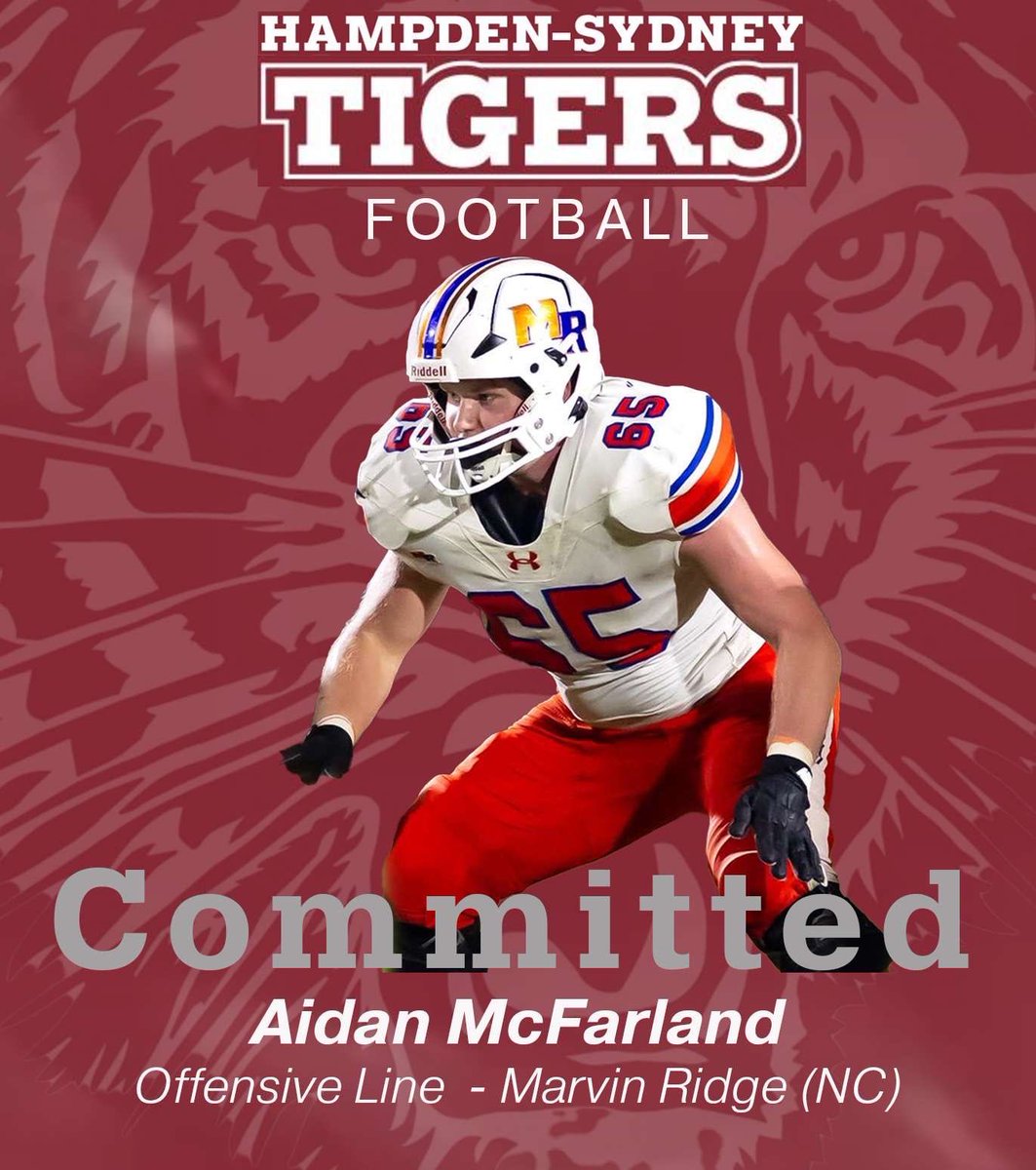 Beginning of a new chapter, thank you <a href="/Coach_Luvara/">Vince Luvara</a> and <a href="/HSCCoachClarkJr/">David Clark Jr</a> for the opportunity to play at <a href="/HSC__FOOTBALL/">H-SC Football</a>! Can’t wait to be apart of this amazing program!
<a href="/CoachLeggett78/">Coach Leggett</a> <a href="/MarvinRidgeFB/">Marvin Ridge Football</a> <a href="/finisholacademy/">FinishOLAcademy</a> <a href="/coach_carter77/">Aubrey Carter</a>