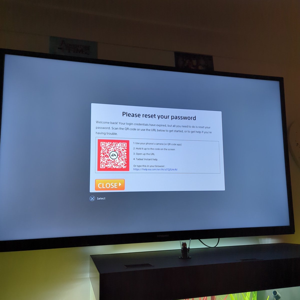 Spyke145's tweet photo. Every time I try to play any @EA game on my PS5 I get this and have reset my password about 12 time and it does nothing. 
Only had a playstation for a year and never had an EA account so could tell you what the problem is.
Guess it just an EA thing.
@EAHelp @PlayStationUK https://t.co/0IgqZ1lBkE
