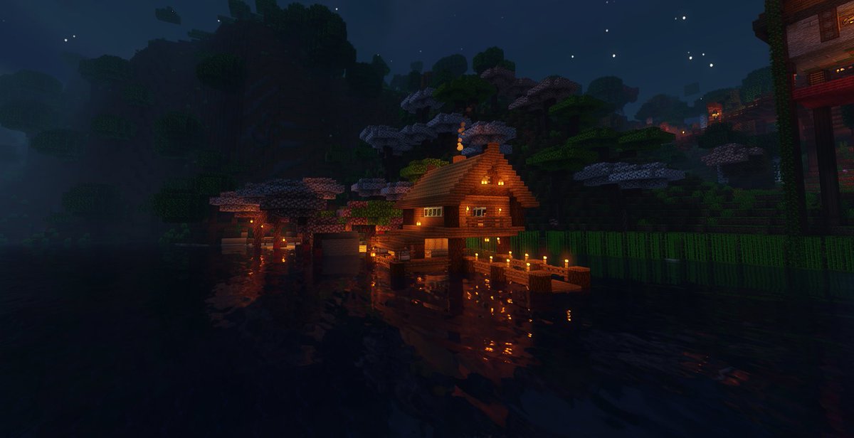 ISukaiI's tweet photo. A simple life for a Minecraft butcher https://t.co/7RwloLACS1