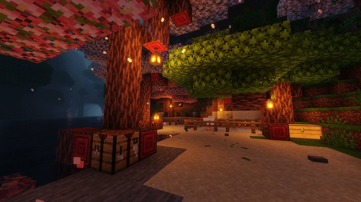 ISukaiI's tweet photo. A simple life for a Minecraft butcher https://t.co/7RwloLACS1