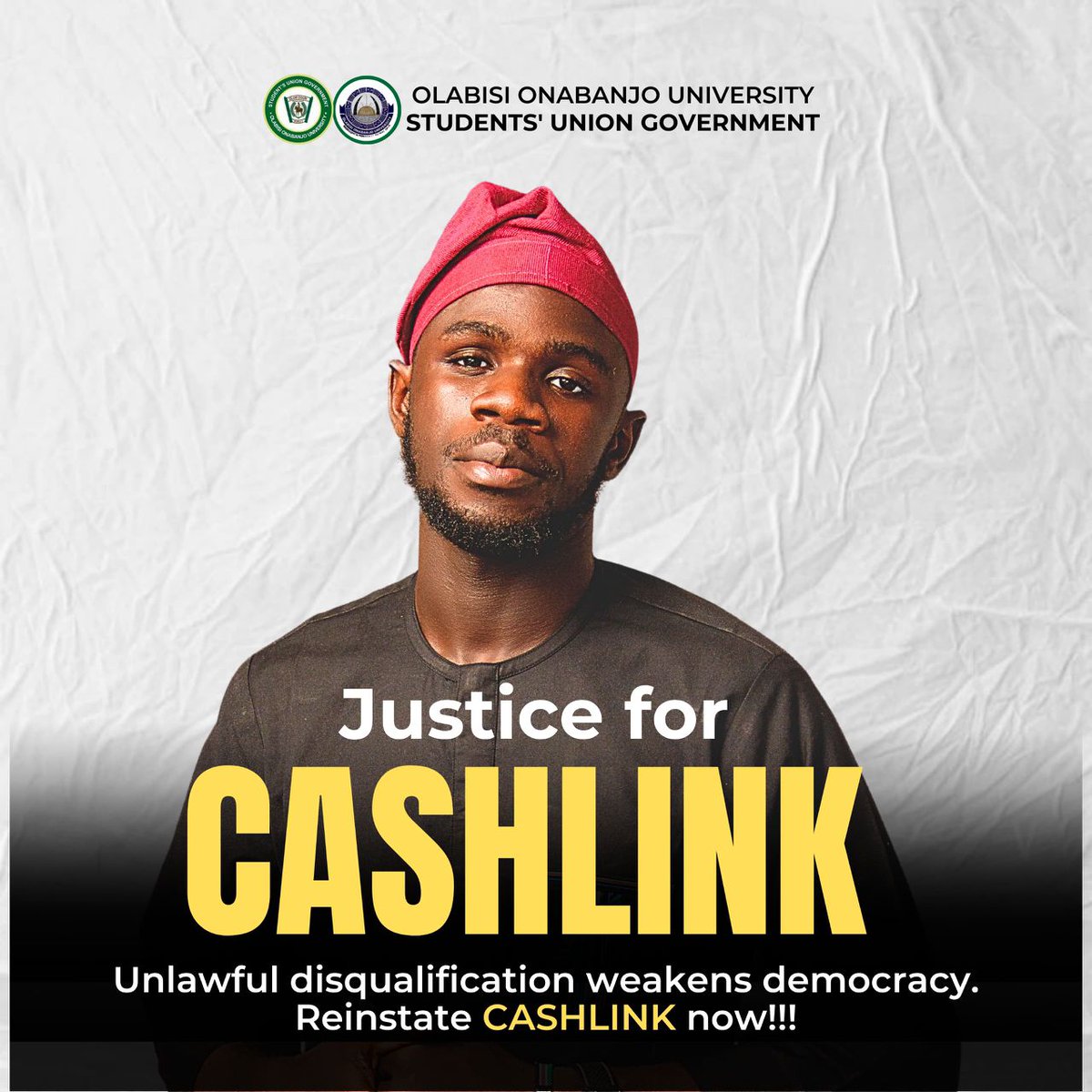 Oluwasegun_23's tweet photo. OOUites, let’s not allow this injustice to define our union. OOU ECO’s action is a betrayal of trust. We demand justice! #Aiyetoroshouldntbeleftout #AgboolareconsiderUs #CashlinkDeserveIt #SamrichAFailLeader #OOUSUG @officialABAT @iambabtee @nansjcclagos23 @officialnans_sd https://t.co/pT9ycT6rGa