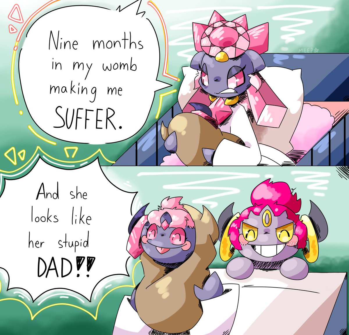 randommeepstuff's tweet image. thought of them again

#diancie #hoopa
