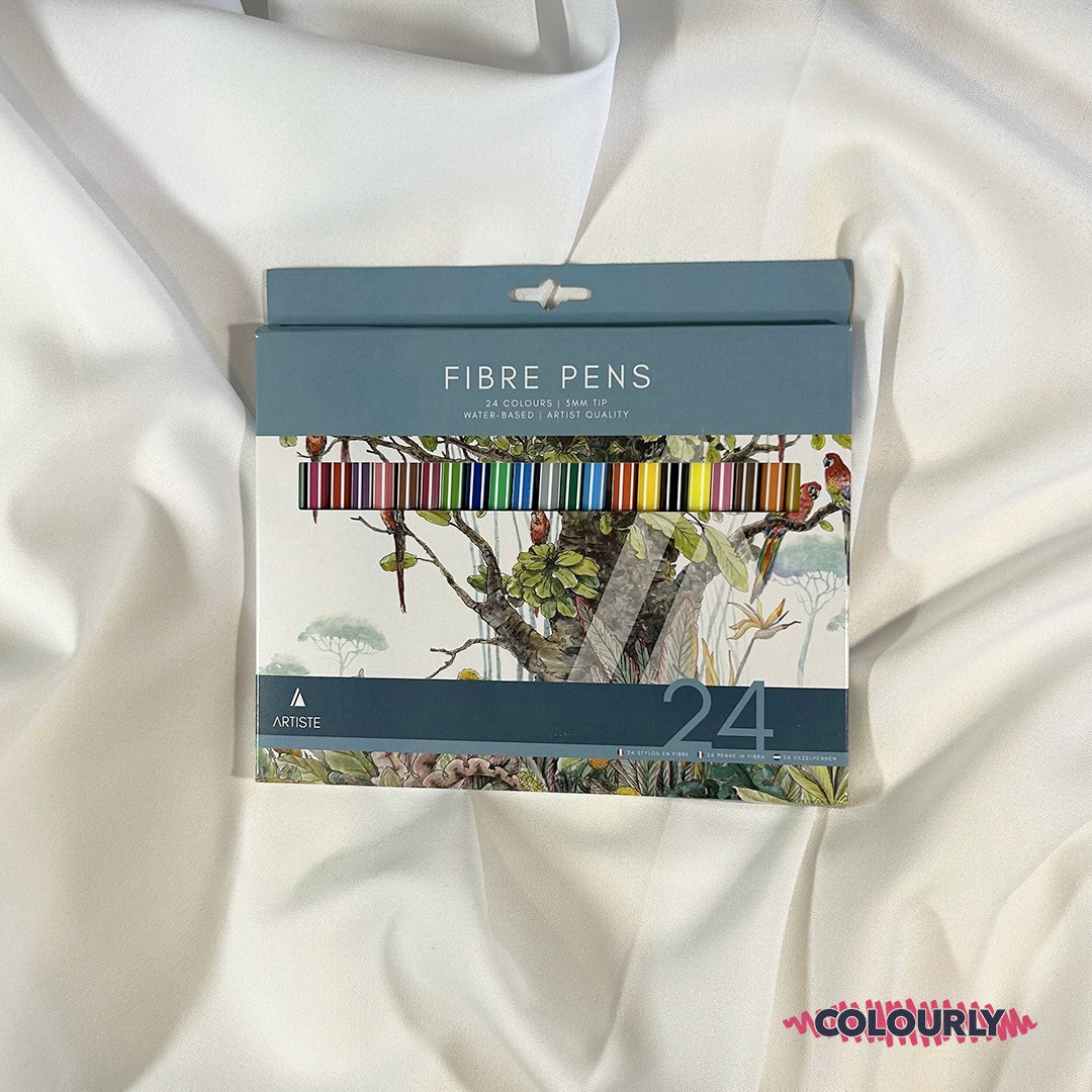 TryColourly's tweet photo. 🎨✨ Unleash your creativity with our 24-pack Fibre Pens from the Artiste® range—now just £2.99! 🖍️

Don’t miss out—grab your Artiste® Fibre Pens today and dive into a world of colour! 🛒✨ #ArtisteFibrePens #CreativityUnleashed https://t.co/OjwPscTBUV