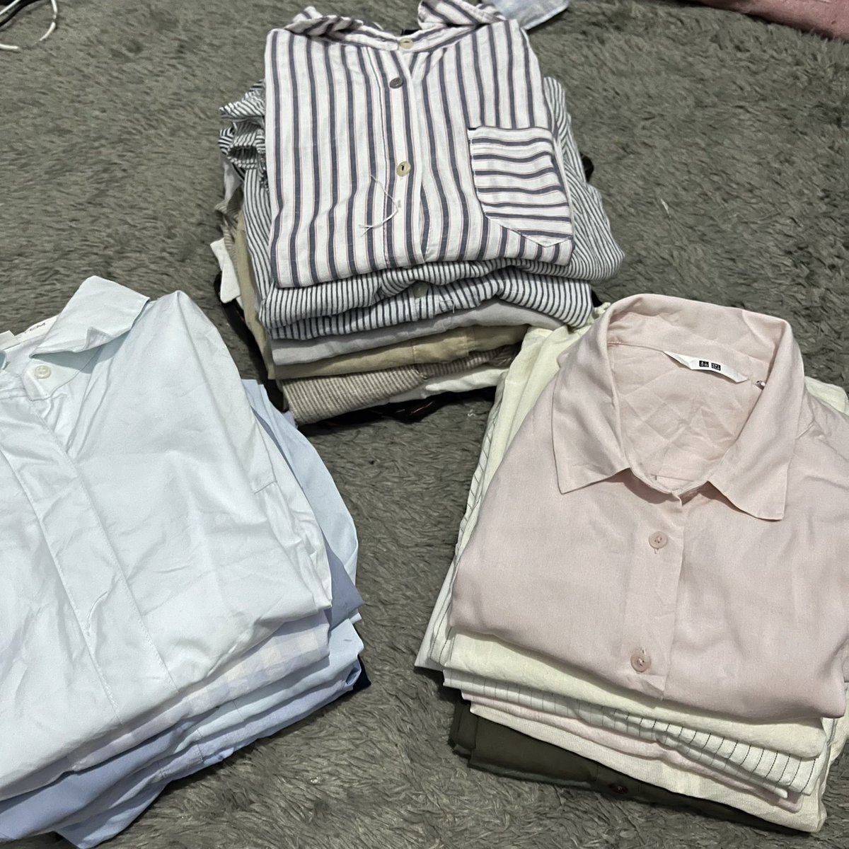 RestyledSha's tweet photo. HALLO kepoin jualan thriftku yuk🙌🏻
kemeja warna pastel, fit body, oversize, sweater, ada!!!
buat yg petite size sini sini kepoin!!

LD  90- 140
💸 13k-44k (incl all)
🌸shopee &amp; COD
🌸keep event (dp 8k)

ADA FREE BAJU JUGA!!! (syaratnya RT postingan ini) 

📍 bdg https://t.co/rq2jBrpaFb