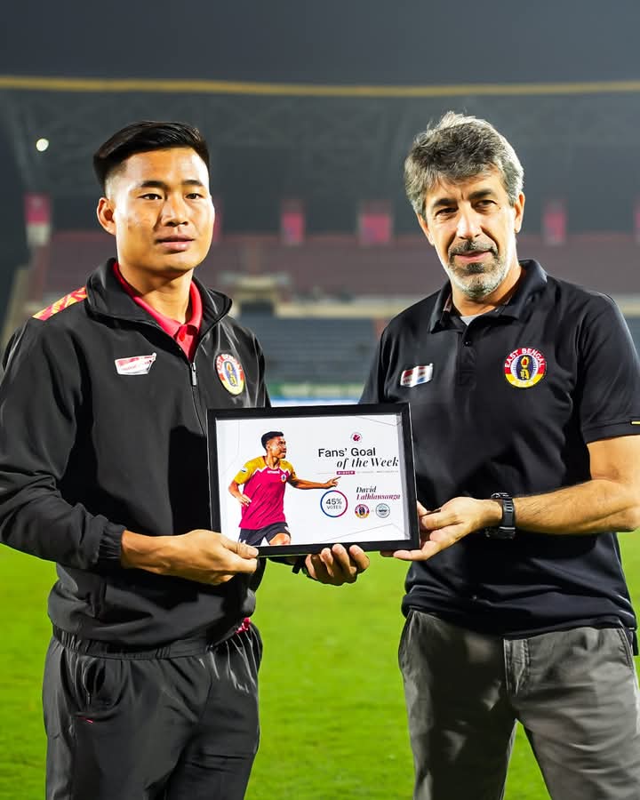 EBFC_TRGP's tweet photo. A stunning first-time volley earned ๐๐ฎ๐๐ถ๐ฑ ๐๐ฎ๐น๐ต๐น๐ฎ๐ป๐๐ฎ๐ป๐ด๐ฎ the #FGOTW for Matchweek 15! โค๏ธ๐๐ฅ
#EastBengalFC #JoyEastBengal #EBFCMCFC #ISL #EBFC_TRGP https://t.co/zTRkBlsa3m