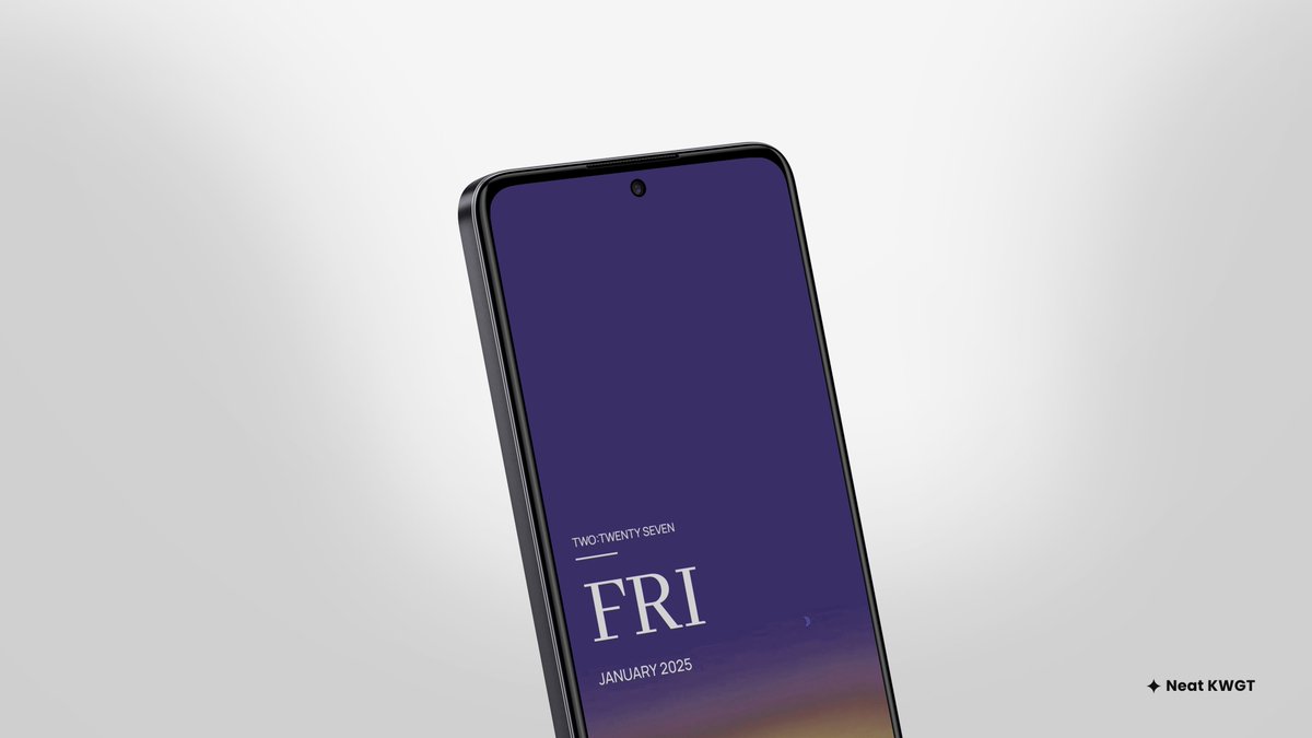 Abhishek01kr's tweet photo. Neat KWGT v3.8 Update! ✨
• Added 3 New Widgets
• Total 197 Widgets
Get Neat KWGT now: https://t.co/cBkkS7WrcC
#kwgt #widget #homescreen #setup #design #ui #uidesign #widgetpack #kustom #widgetkwgt #neat #neatkwgt https://t.co/P35qsw7pHC