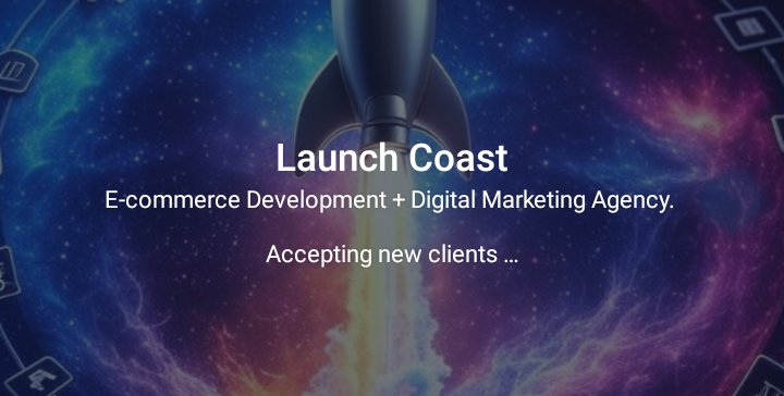 launchcoastllc's tweet photo. Launch Coast is an agency specializing in Online Store Development &amp; Management
#Storemigration #Themecustomization #Storesettingsconfiguration #Productandcollectionsetup #POSsetupandmigration #Websiteauditandoptimizationstrategy #Ongoingwebsitemanagement #launchcoastllc https://t.co/jyHfCp7AhQ