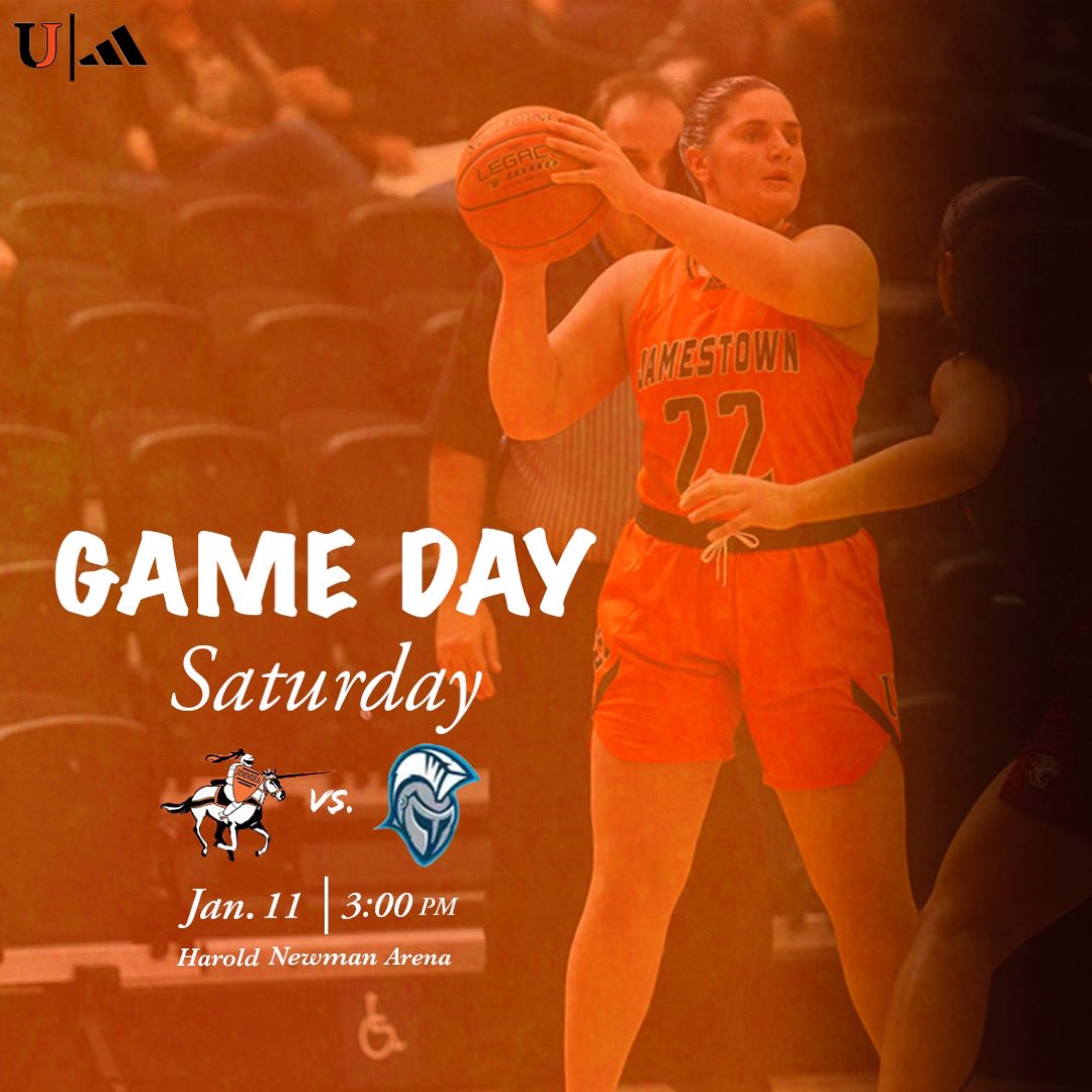 GAMEEEDAYYYY🤩

🏀 vs. Dakota State Trojans
📍Harold Newman Arena - Jamestown, ND
🕓 Tip-off @ 3:00 PM
📺youtube.com/@JimmieAthleti…

#GoJimmies 🧡🤍