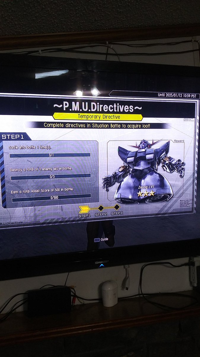 Boflex2's tweet photo. @GBO2EN 
I am having trouble with the pmu directives. The current one I am on is not recording. https://t.co/RwinM1hq03