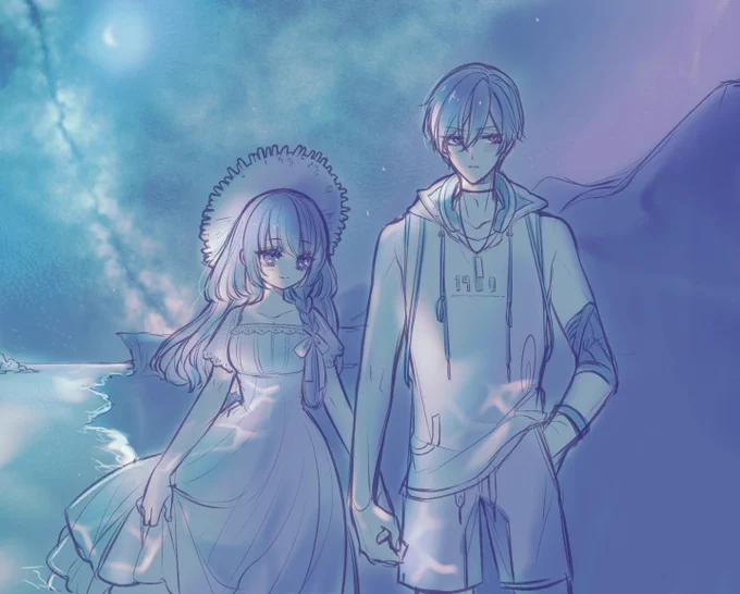 夏が来たので夏の絵再掲です 
