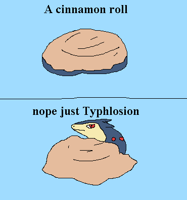 RoeRichard33476's tweet photo. Typhlosion is a roll https://t.co/cRYvGI2WgQ