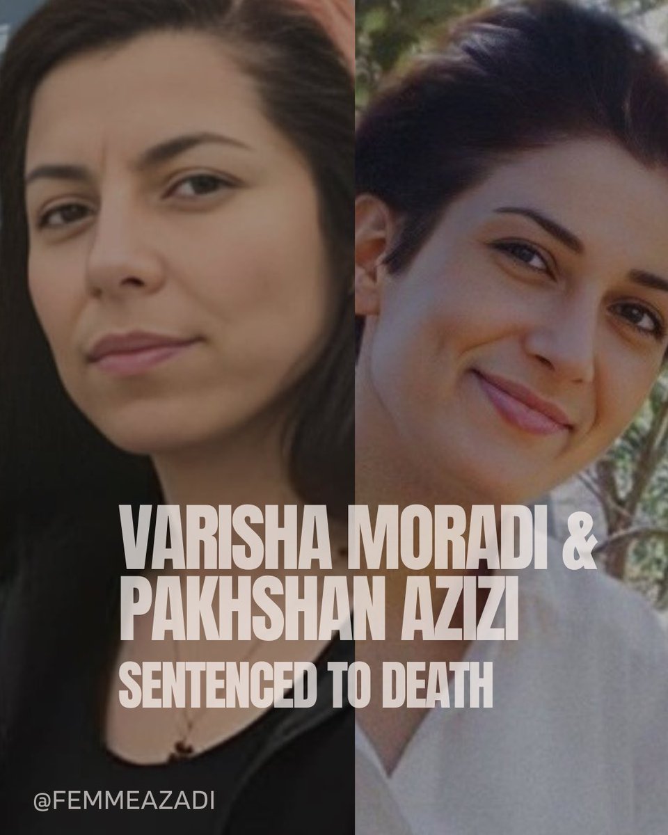 Ne les oublions pas ! Continuons à parler d’elles ! Elles risquent la pendaison à chaque instant. Elles sont militantes kurdes et comme toutes les minorités, elles sont encore d’avantage persécutées par la république islamique.  

Let us not forget them! Let us keep talking about