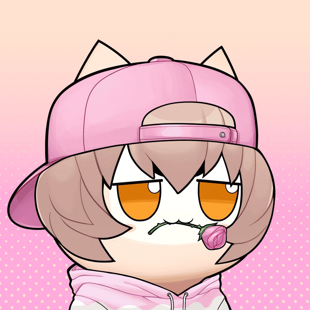 Converted my favorited tubby cat in chogstar style because I really really love the art, really hoping <a href="/0xtequilaa/">Tequila</a> would grant me the chance to mint the cutest pfps on monad 🩷