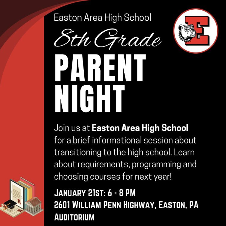 Easton Area Middle School PTA tweet media