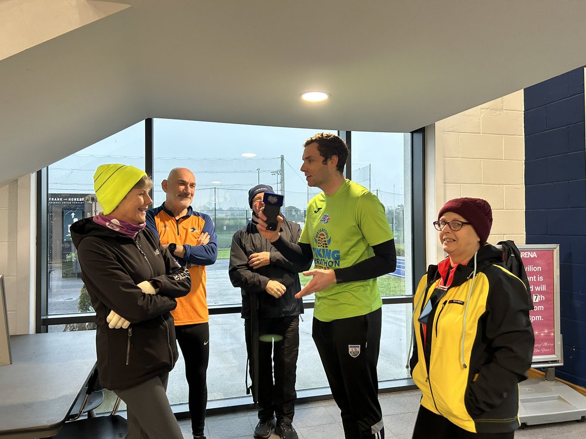 clonmel_run's tweet photo. Great fun this morning and many congratulations to SETU Arena parkrun on their 1st anniversary. Clonmel was well represented. We were interviewed by WLR FM all about parkrun.  Well done everyone.  Thanks for having us https://t.co/GkUi1fwAf9