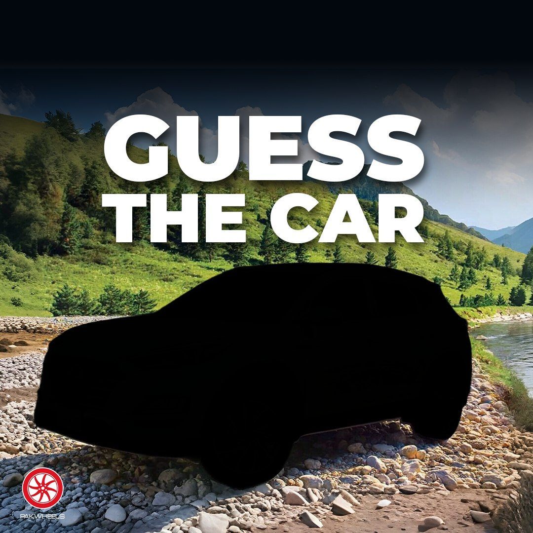 PakWheels's tweet image. Which Car is hiding behind this Dark Shadow? 🚗😉

Buy a used car from here: buff.ly/3WdW1mC

#PakWheels #PWBuy #GuessTheCar #PlayWithUs