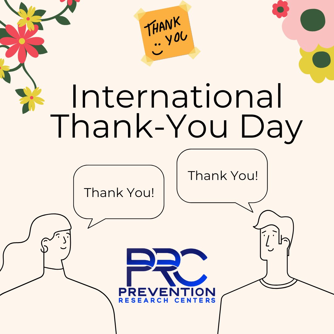 On this #InternationalThankYouDay, we want to recognize the invaluable contributions of our partners and community organizations. #PRCnetwork