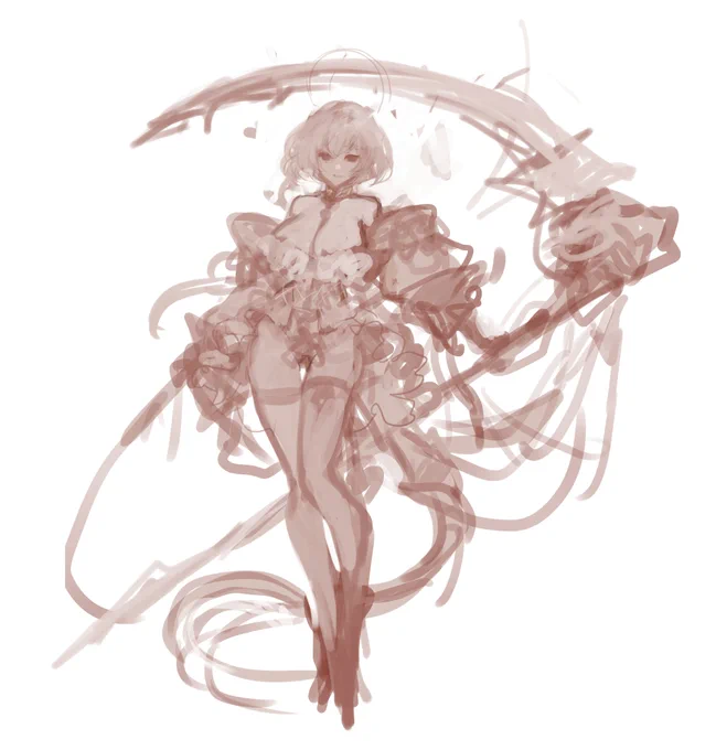 やる気でなくて進まぬ立ち絵もどきくん～ 