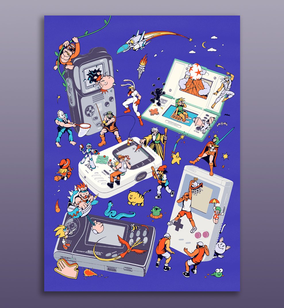 400facts's tweet image. I've added a new print to my shop on @inprnt based on the artwork from A Handheld History 88 - 95🎉 🎮
Also get 20% on all prints over this weekend with the code: 3GCRAD
inprnt.com/gallery/smgdra…