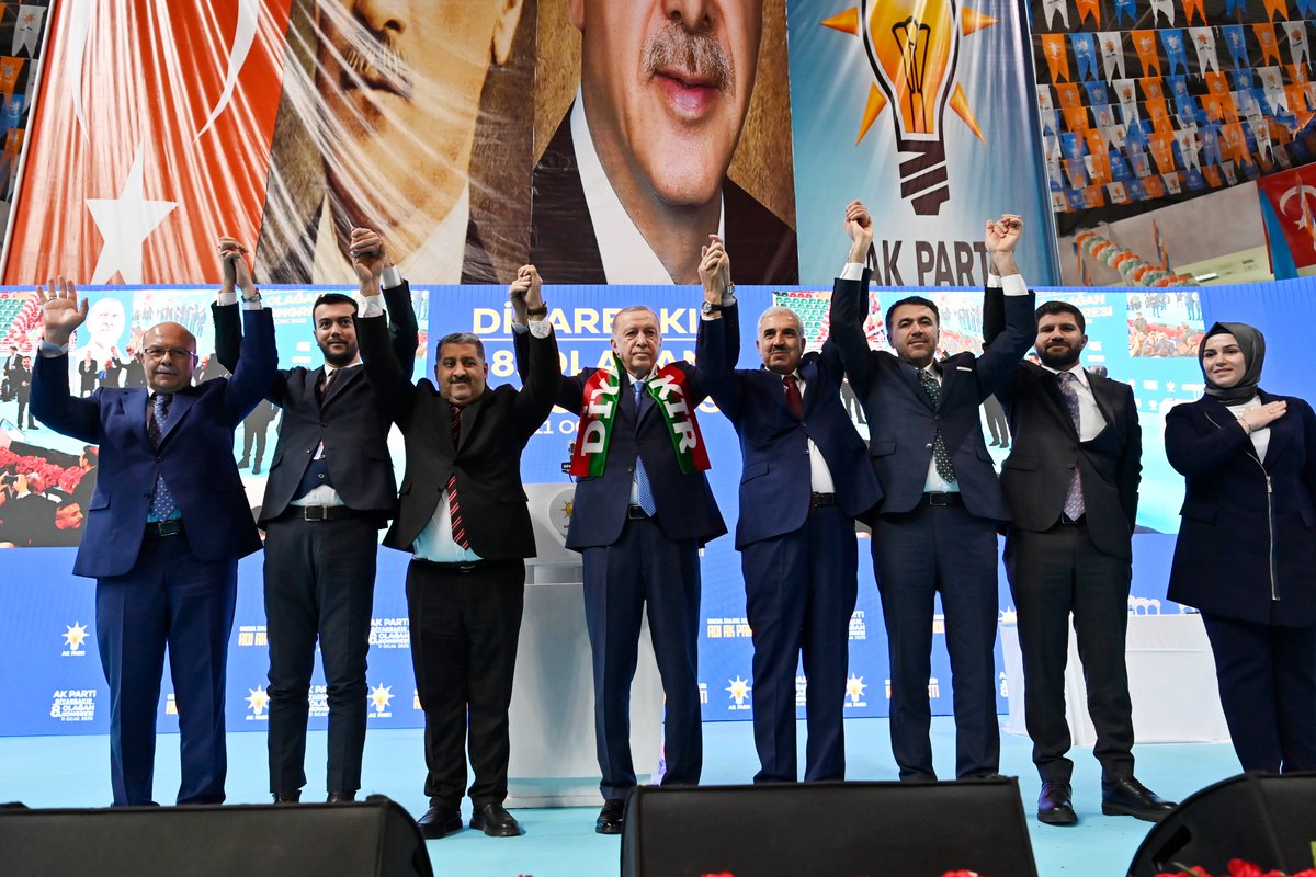 Efendimiz Hazreti Muhammed’in ashabının fethine katıldığı, medeniyetimizin medarıiftiharı Diyarbakır… Teşekkürler Diyarbakır! 🇹🇷