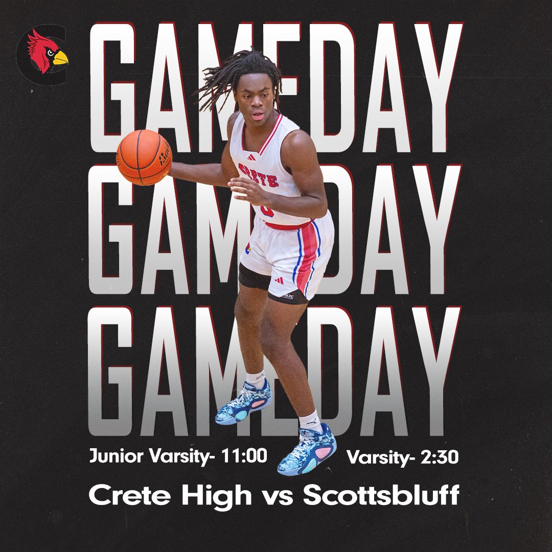 At home today vs Scottsbluff‼️

🗓 01.11.25

⏰ JV - 11:00 Varsity - 2:30

📍Crete High School

#BeGreat