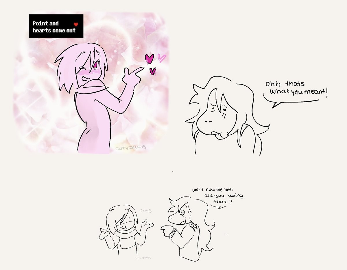 curryroux08's tweet photo. doodle dump susie and kris are best friends and also equally stupid

#DELTARUNE #deltarunefanart https://t.co/ySLut6OLYS