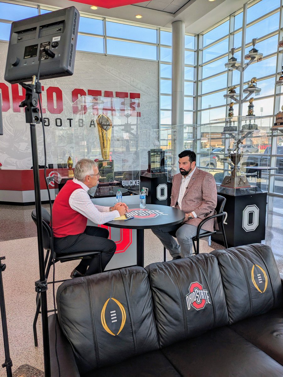 Congrats to <a href="/ryandaytime/">Ryan Day</a> on the big win last night and punching that ticket to the National Championship! 🏆 

Huge thanks for taking the time to join us on the podcast—always a blast talking Buckeyes with you! Let’s finish this journey strong! #GoBucks #NationalChampionshipBound