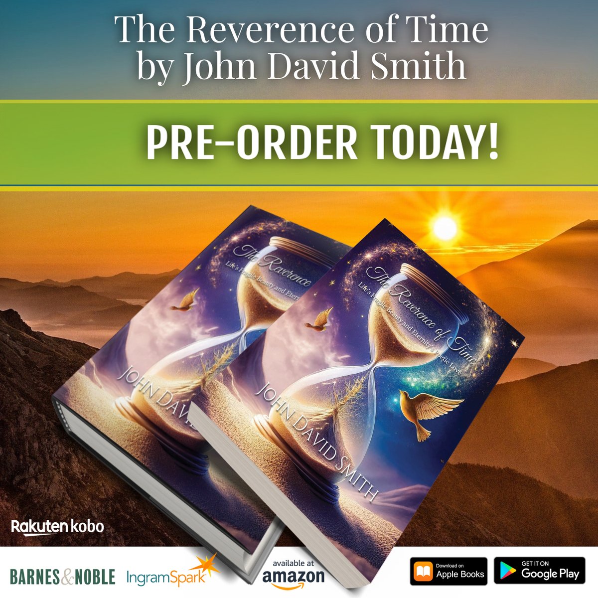 ThePoetryStage's tweet photo. Don’t miss out on The Reverence of Time!

Only 3 days left until the release of this poetic exploration of life, love, and time. Pre-order your copy now to ensure you don't miss out! 📚🎉

#ReverenceOfTime #PreOrder #PoetryBooks #BookRelease #NewReads https://t.co/PB79YEqHN4
