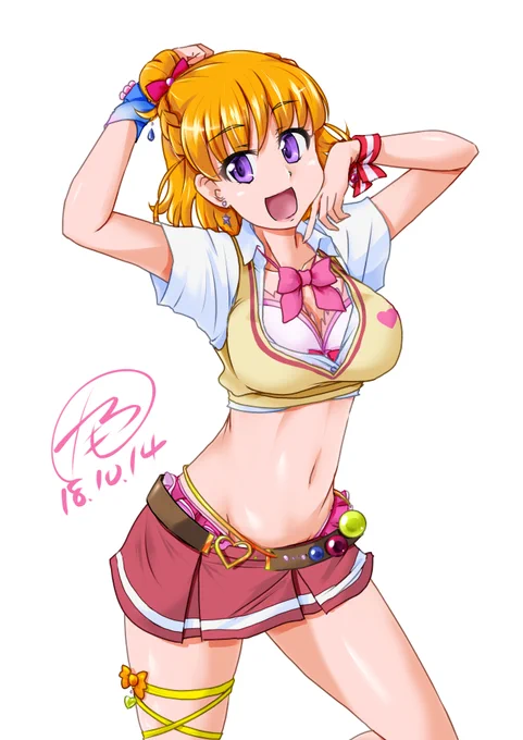 ほ～らまほプリの過去絵だよこわくないよ 