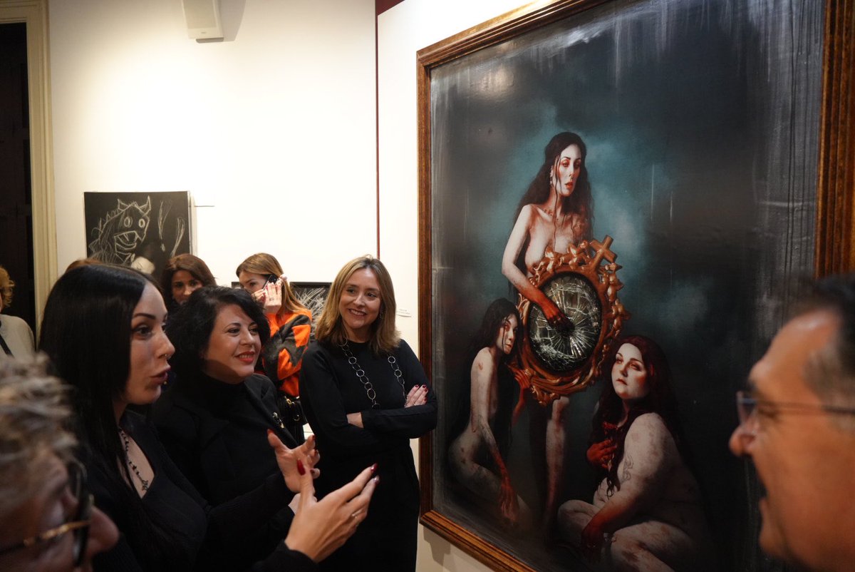 PolitSocialMur's tweet photo. La exposición #Contemporáneas que organiza @AytoLorca @Instituto_ICA recoge obras de más de 30 artistas nacionales e internacionales como reivindicación de la mujer en el arte.
 
Estará hasta el 8 de marzo, en el Palacete del Huerto Ruano de #Lorca

🔗 https://t.co/fb2NHgN9OA https://t.co/apdWZA4mha