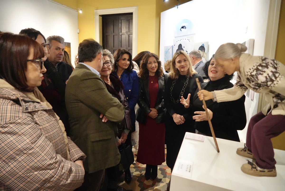 PolitSocialMur's tweet photo. La exposición #Contemporáneas que organiza @AytoLorca @Instituto_ICA recoge obras de más de 30 artistas nacionales e internacionales como reivindicación de la mujer en el arte.
 
Estará hasta el 8 de marzo, en el Palacete del Huerto Ruano de #Lorca

🔗 https://t.co/fb2NHgN9OA https://t.co/apdWZA4mha