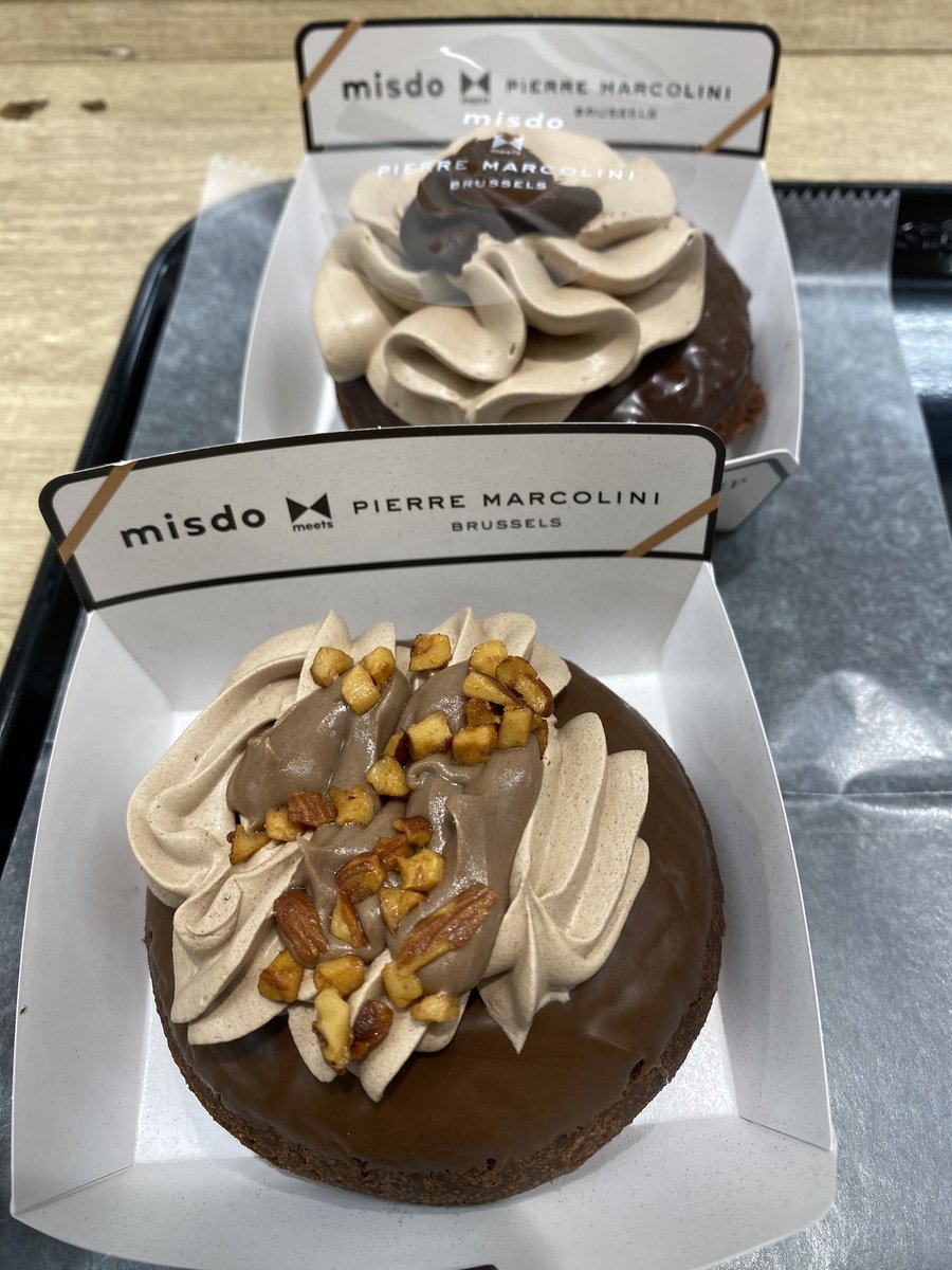 rnd_tw's tweet photo. ミスドとピエールマルコリーニがコラボしてた https://t.co/tDwSrfsTHp