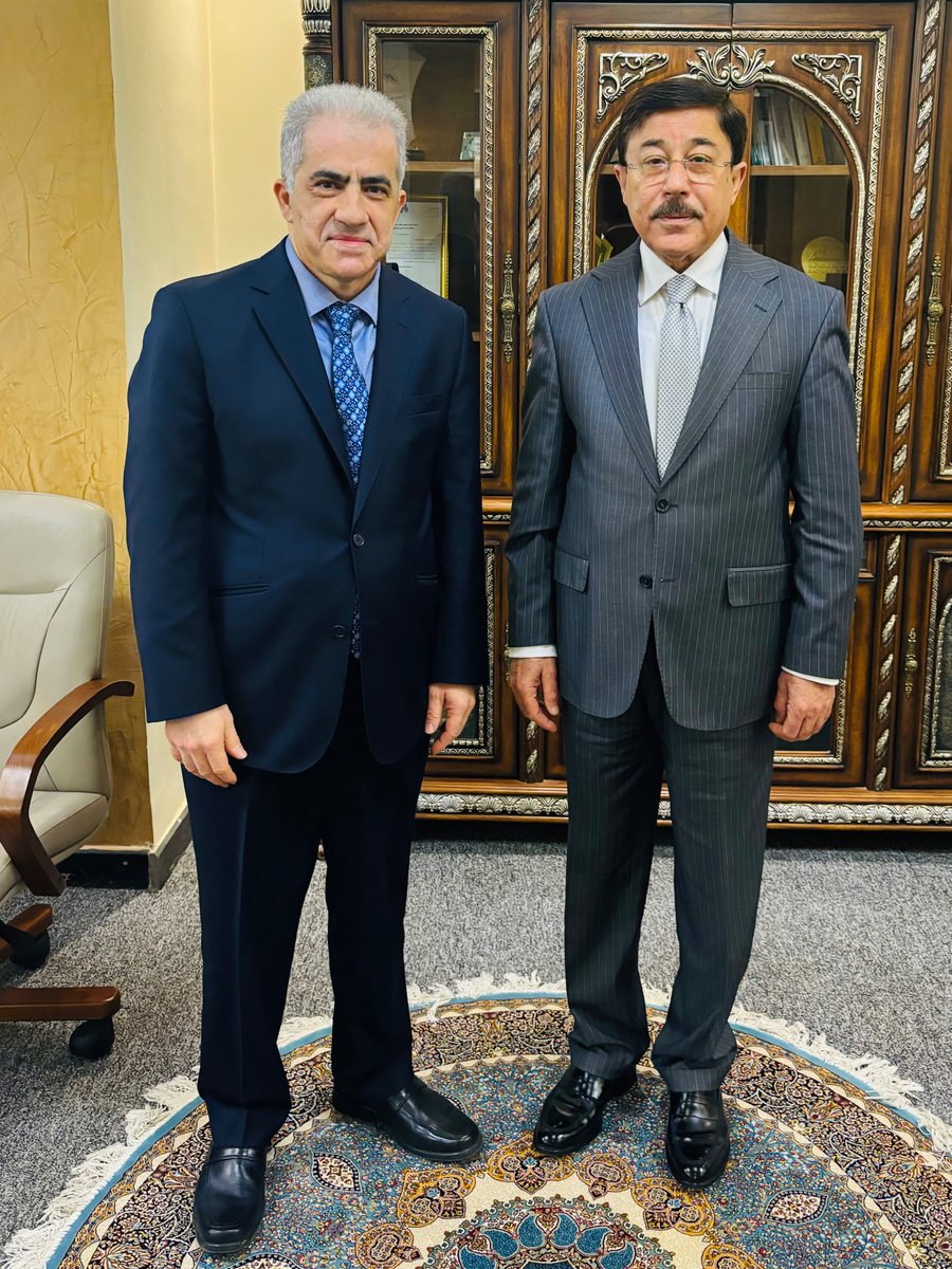 IraqPlatform's tweet photo. It was a great pleasure to catch up with HE Ali Al Alaq, Governor of the Central Bank of Iraq. Discussed his participation in the #IraqEnergyConf 28-29 Jan. 2025.
Looking forward to welcoming him at the conference (https://t.co/ITLBbcaAyv).
#IraqDP #IEC_2025 #IraqPlatform #CBI https://t.co/Ivnb1udYXw