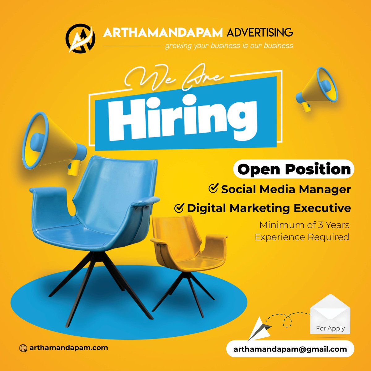 #JobAlert #Opening #Digitalmarketing #socialmedia #chennaijob #advertising #arthamandapam #campaign #performancemarketing