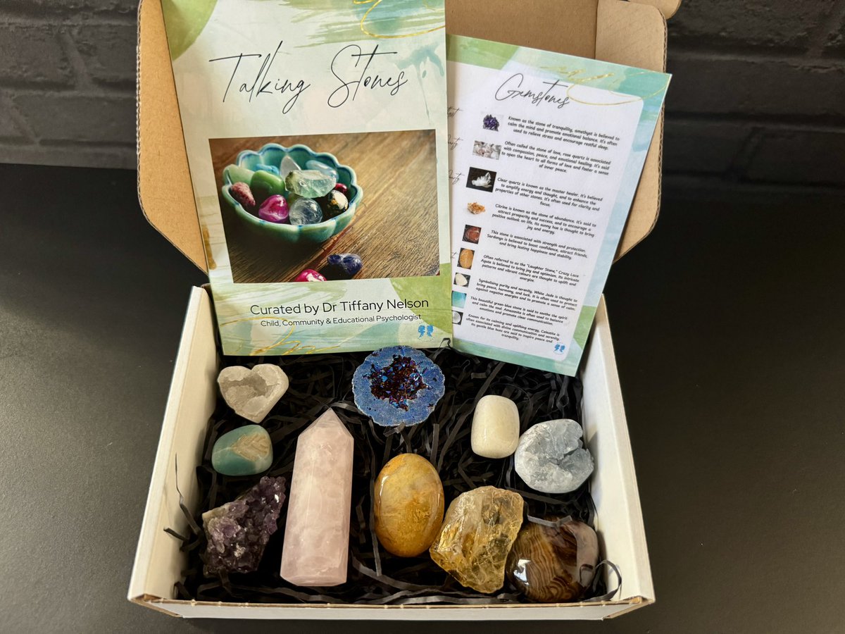 Tiffany (@drtnelsonep) on Twitter photo I’ve curated a Talking Stones set with <a href="/tjaysbeads/">T. Jays Beads</a> Talking Stones is a powerful technique drawing on Personal Construct Psychology. It utilises stones or similar objects to help individuals articulate their perceptions and perspectives. See link below
tjaysbeads.co.uk/products/talki… I’ve curated a Talking Stones set with <a href="/tjaysbeads/">T. Jays Beads</a> Talking Stones is a powerful technique drawing on Personal Construct Psychology. It utilises stones or similar objects to help individuals articulate their perceptions and perspectives. See link below
tjaysbeads.co.uk/products/talki…